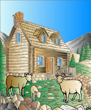 Colored preview: Stave House