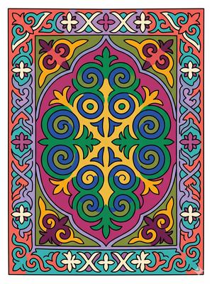 Colored preview: Chullo Pattern