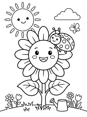 Black and white sample: Sunflower Bug