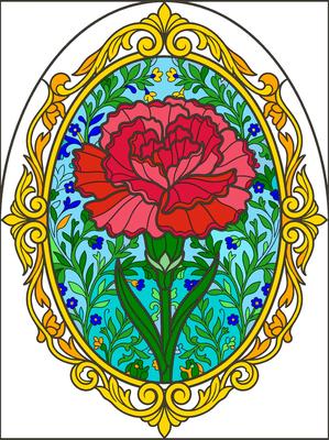 Colored preview: Carnation