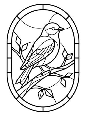 Black and white sample: Bluebird Branch