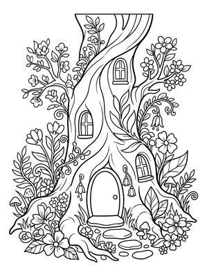 Black and white sample: Root Dwelling