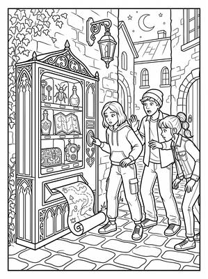 Black and white sample: Midnight Map