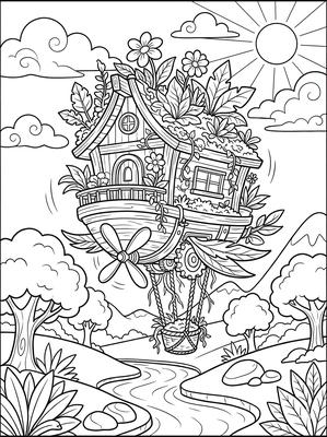 Black and white sample: Garden House