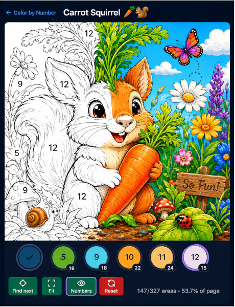 ColoringBits | Free Online Coloring, Printable Coloring Pages, Sudoku ...